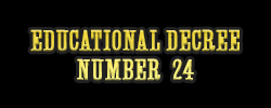Educational Decree Educational Decree