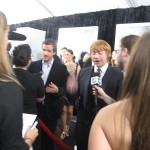 Rupert Grint and David Heyman Rupert Grint and David Heyman