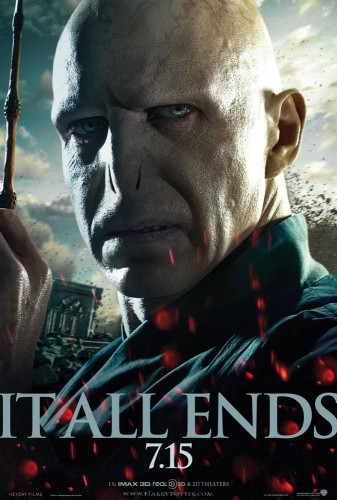 Voldemort banner for 'Deathly Hallows: Part 2'