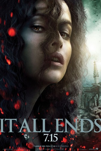 Bellatrix Lestrange 'Deathly Hallows: Part 2' poster