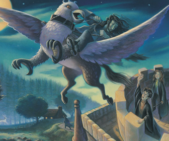 Sirius escapes on Buckbeak