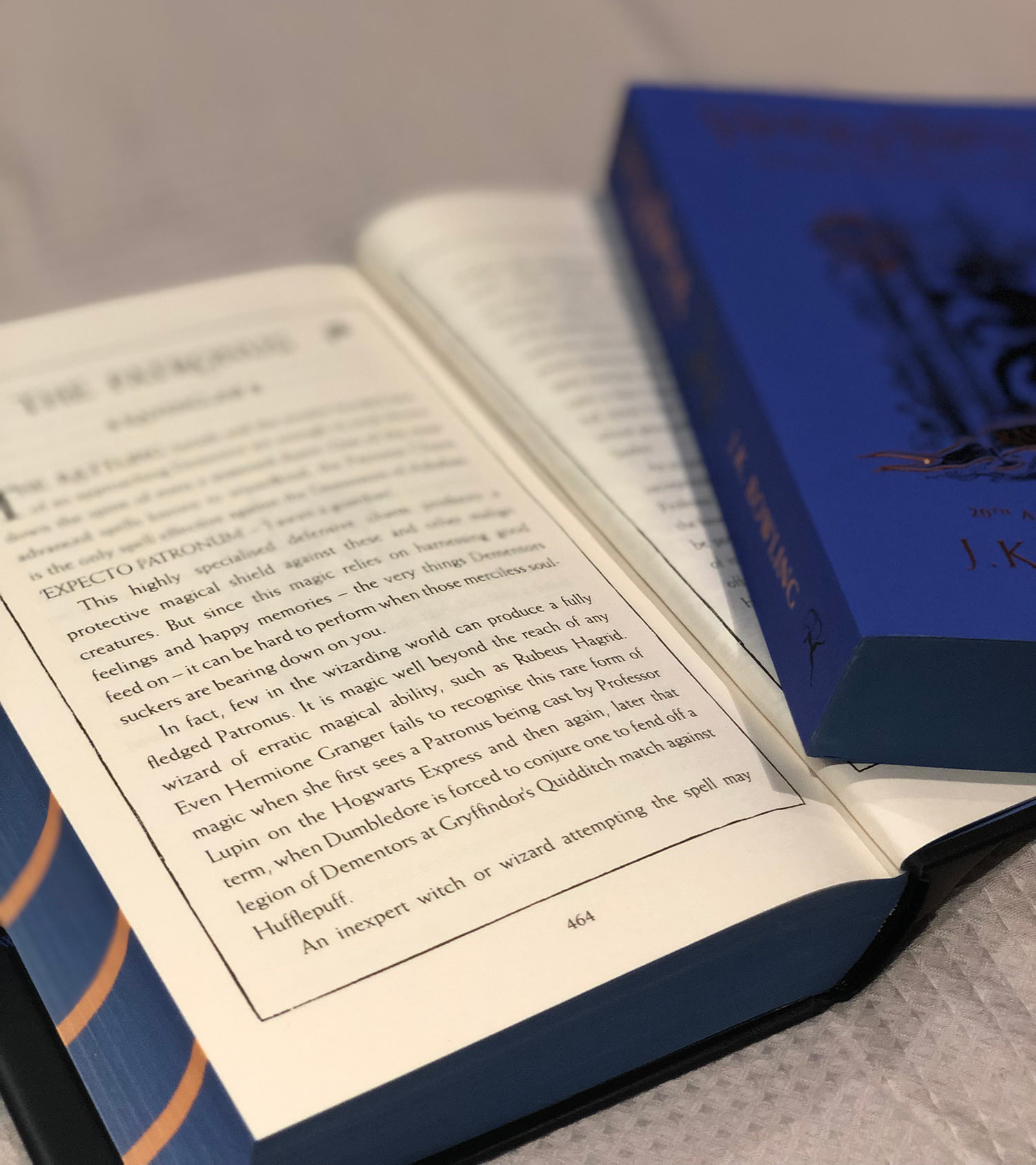 Ravenclaw Patronus feature.