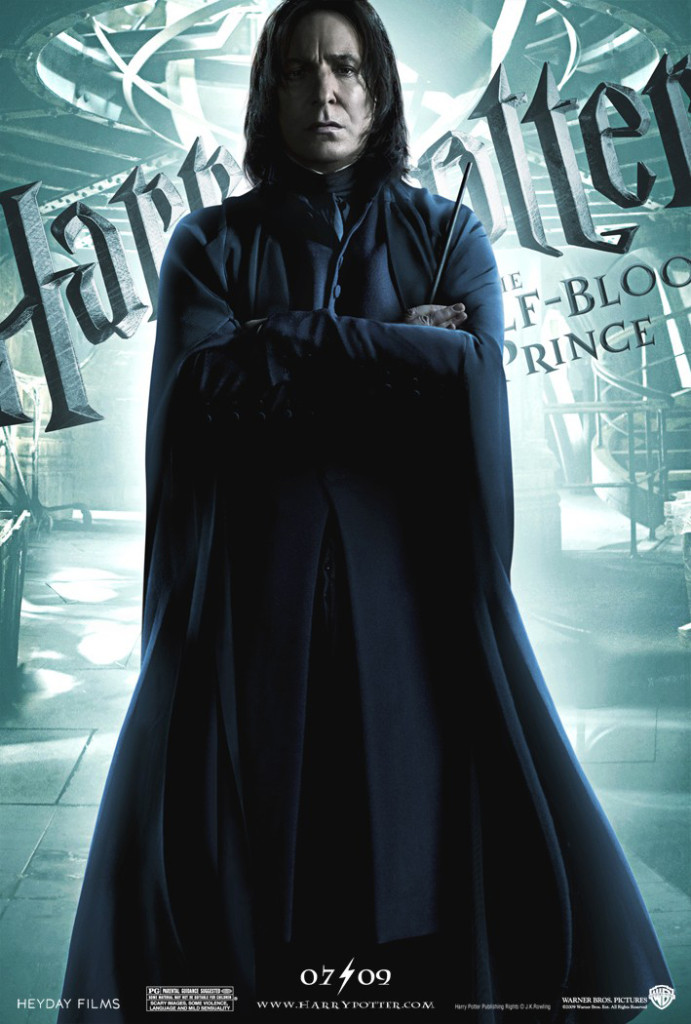 Harry Potter and the HalfBlood Prince Snape poster — Harry Potter Fan Zone