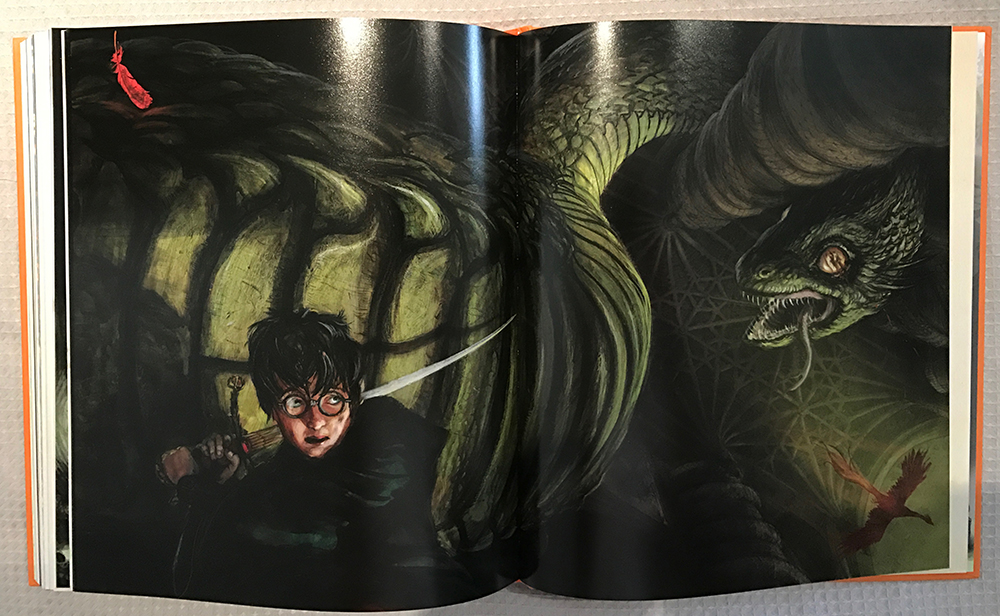 Harry slays the Basilisk — Harry Potter Fan Zone