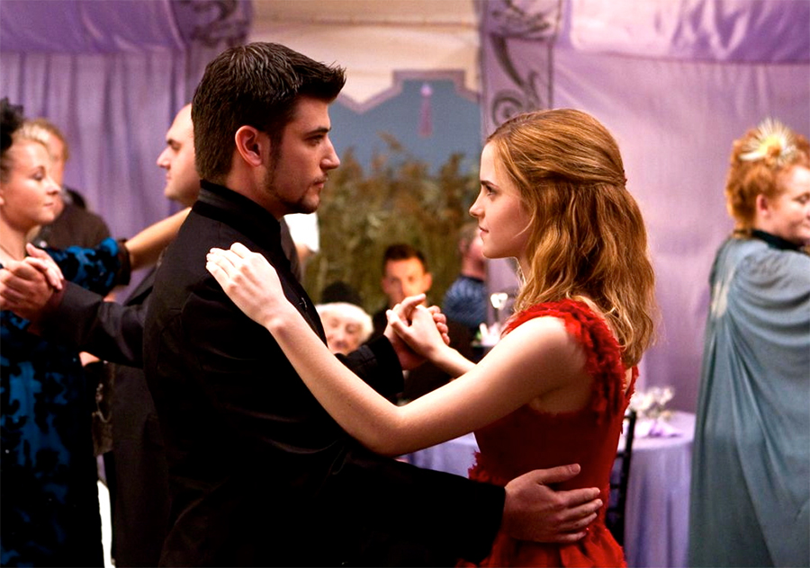 The Viktor Krum actor reveals a "love triangle plot" between he, Hermione and Ron was cut from the 'Deathly Hallows' films